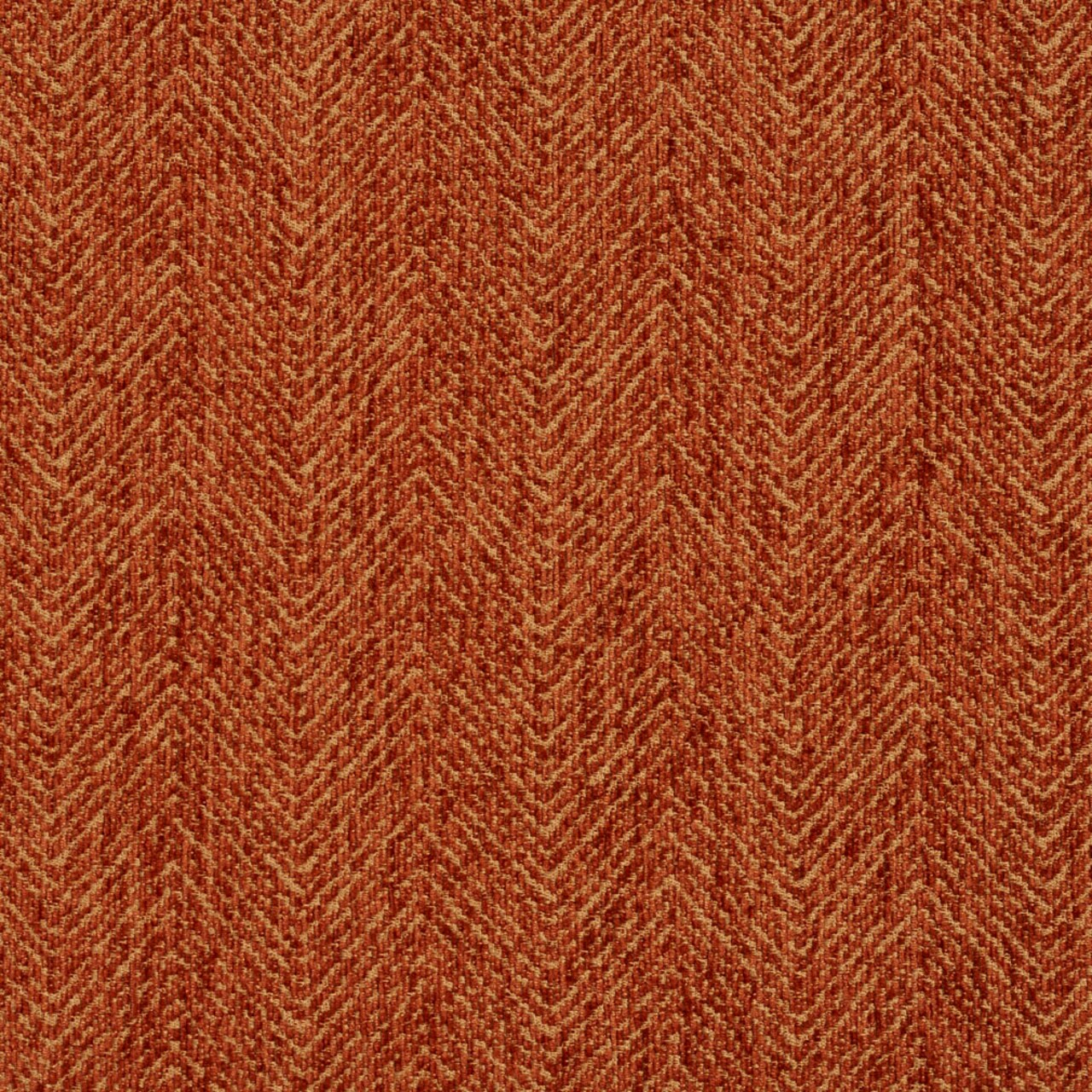 Curry - Orange & Rust Herringbone & Chevron Upholstery Fabric 54 Inches"